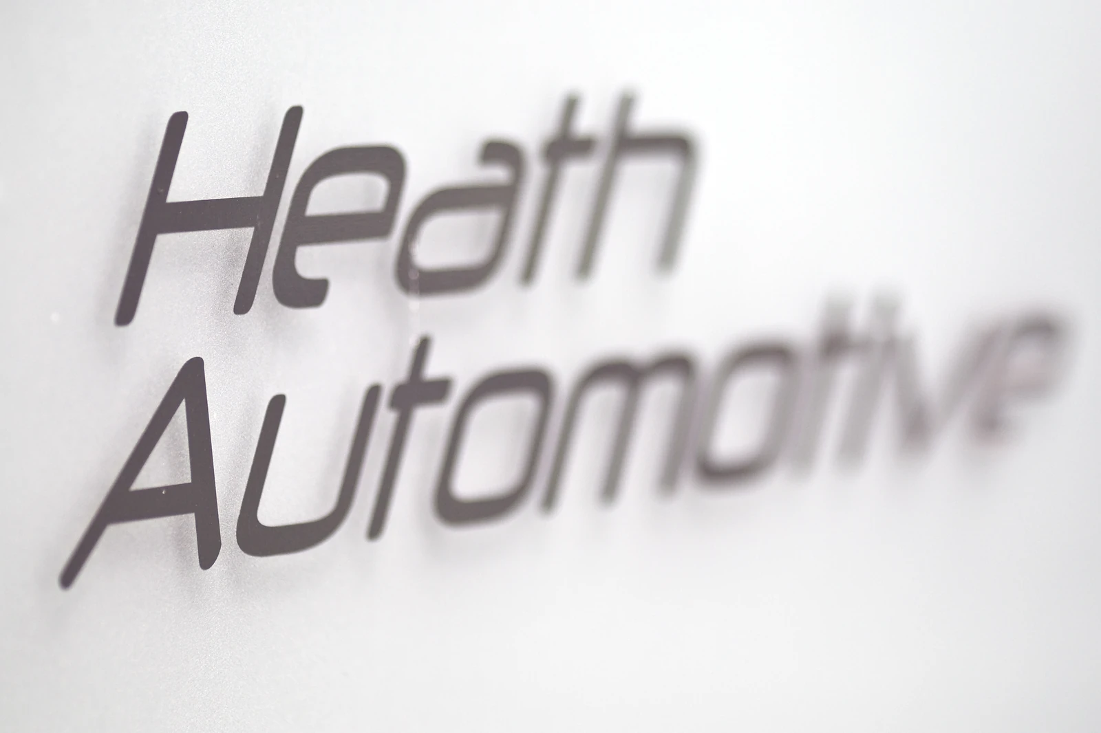 Close workshop detail at Heath Automotive